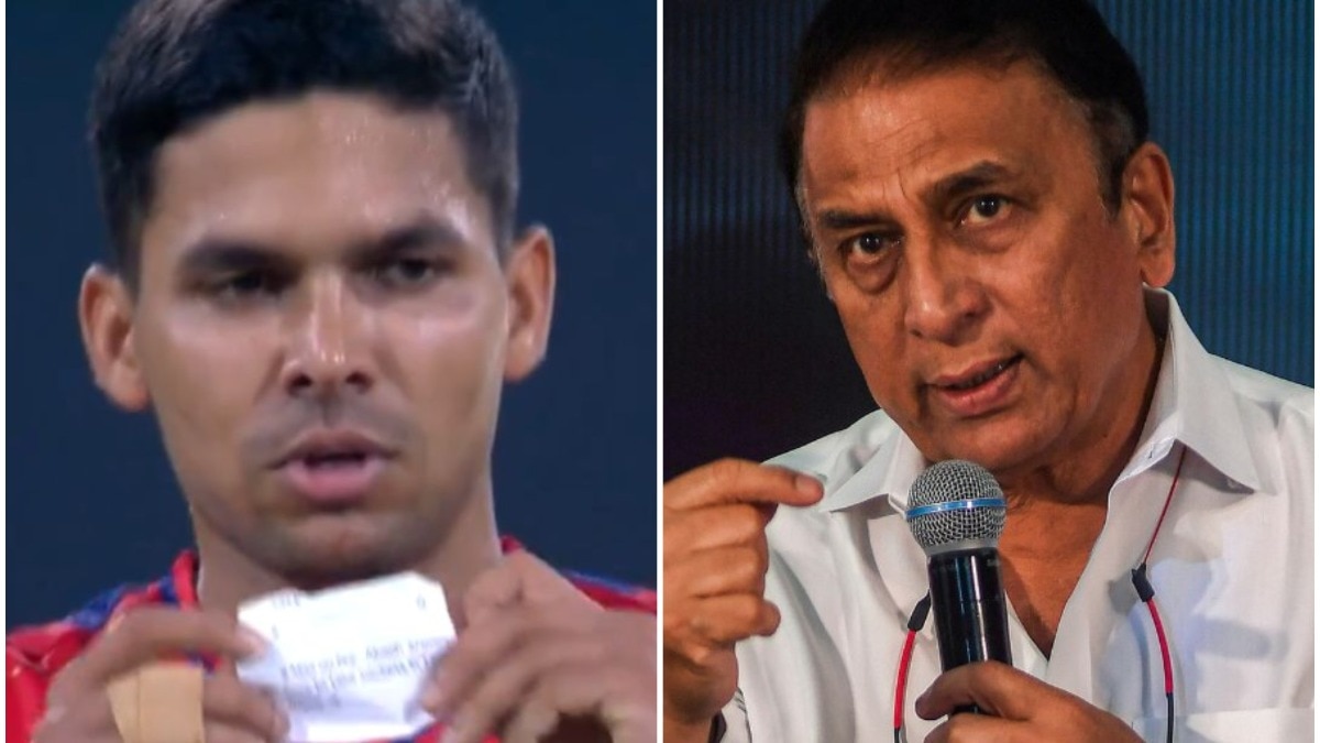 Where’s your chit now? Sunil Gavaskar mocks LSG’s Aakash Singh on live TV