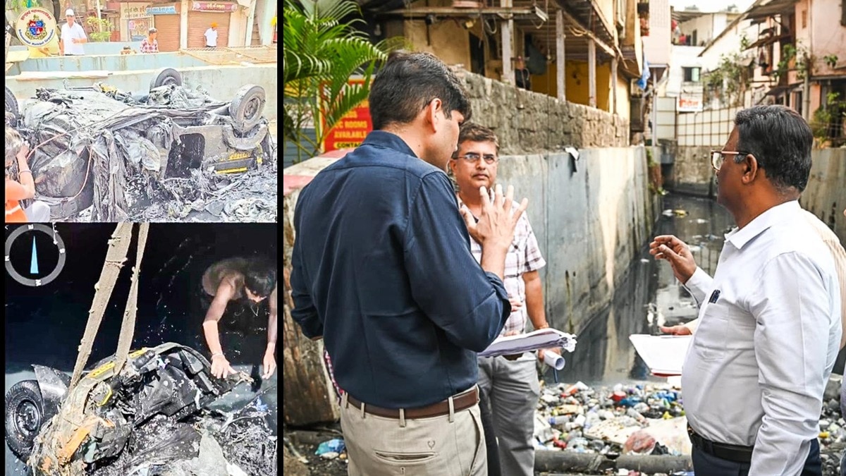Mumbai drain ready to move in? Items for a fully furnished house, entire autorickshaw found