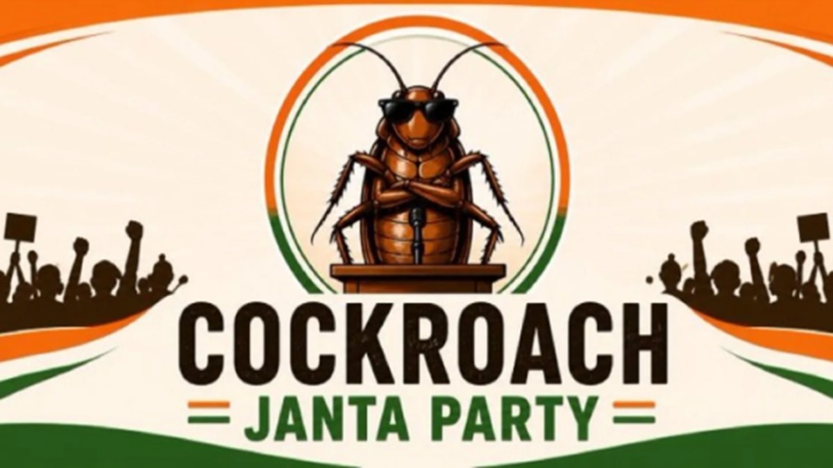 Can the Cockroach Janta Party get a cockroach poll symbol in India?