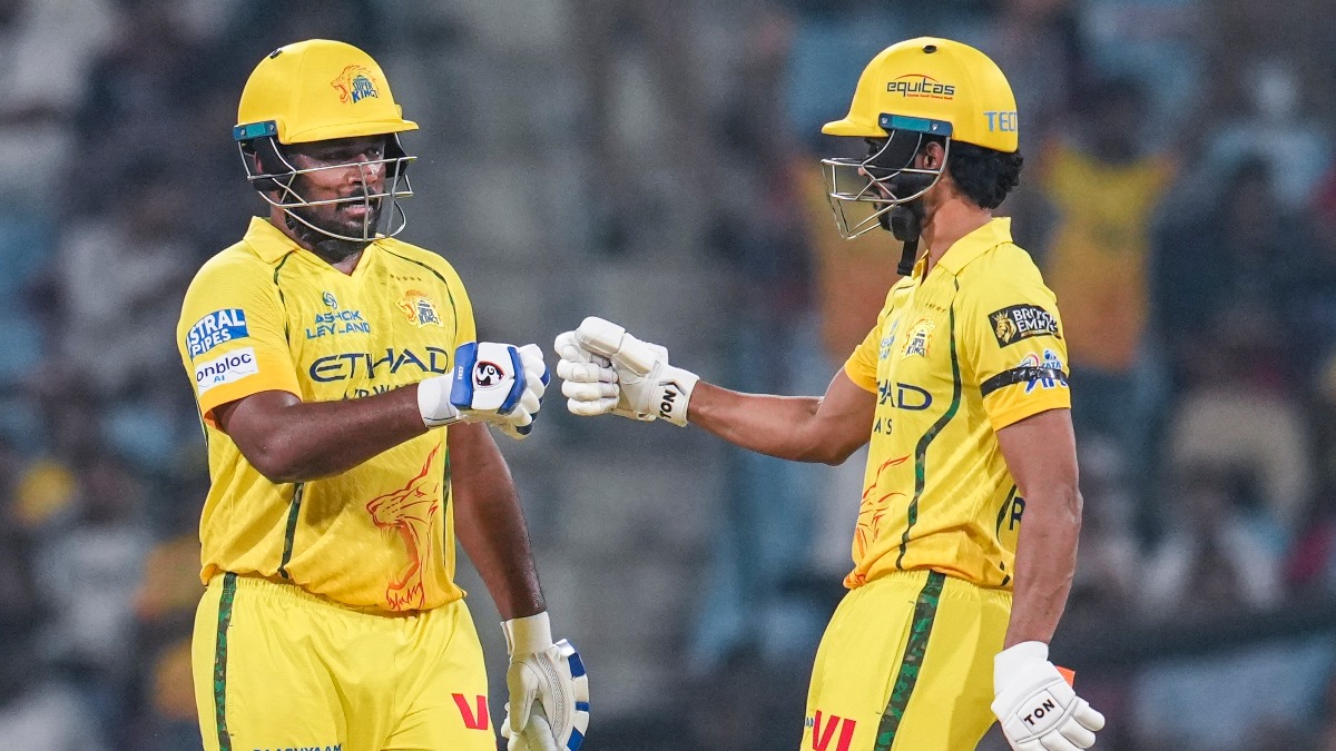 GT vs CSK Live Score, IPL 2026: Gill, Sudharsan off to flying start as Samson goes off injured