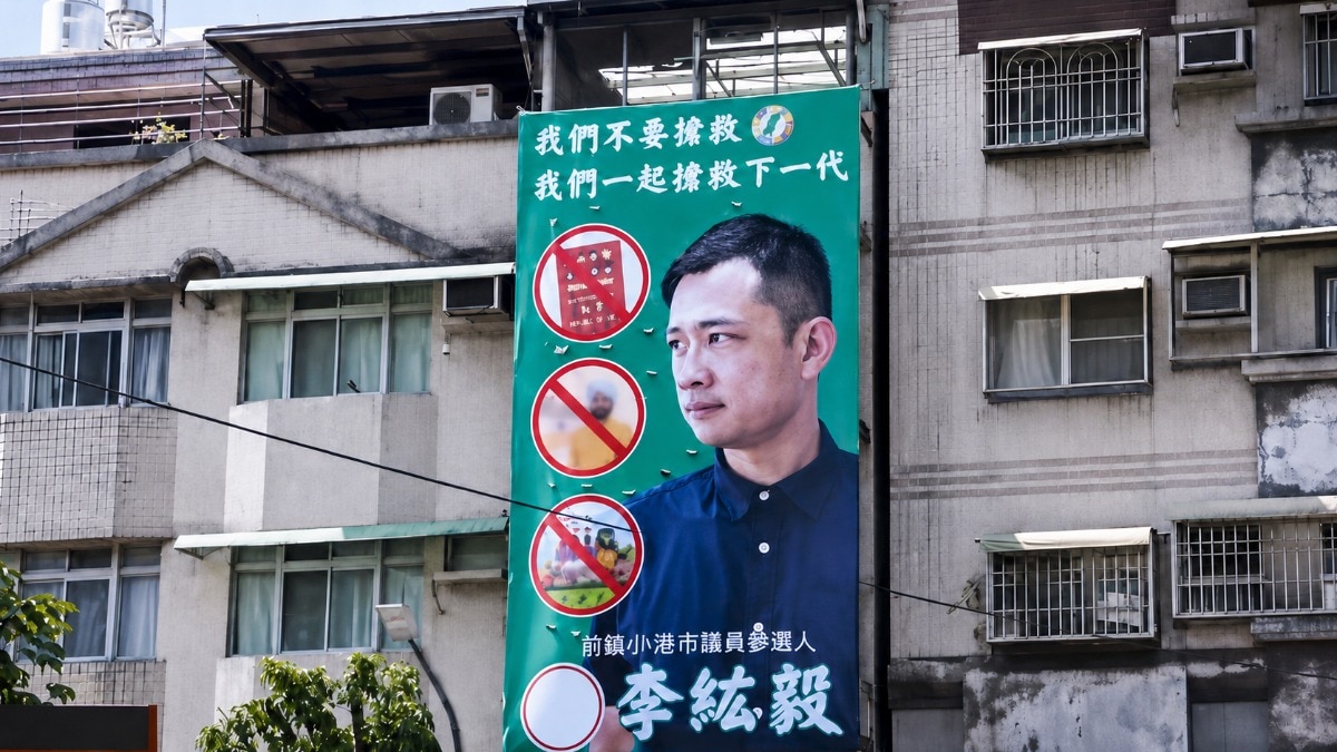 Taiwan election candidate puts up anti-India billboard, slammed for blatant racism
