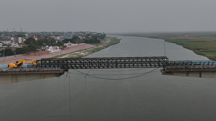 Collapsed Bihar bridge gets a bridge to bridge it